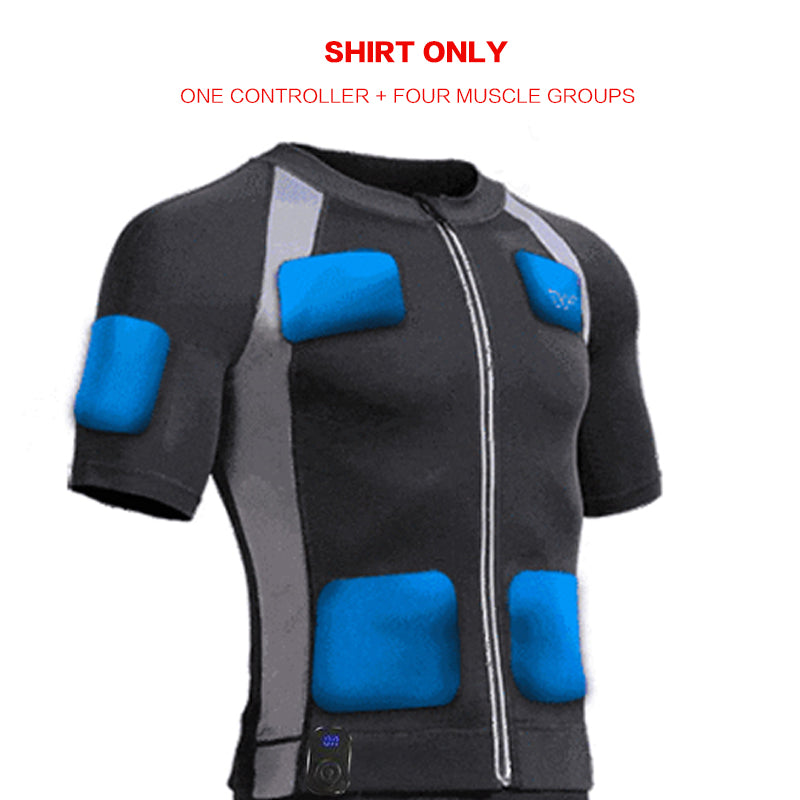 Combinaison EMS d'entraînement musculaire, tenue d'électrostimulation sans fil (EMS) pour le corps