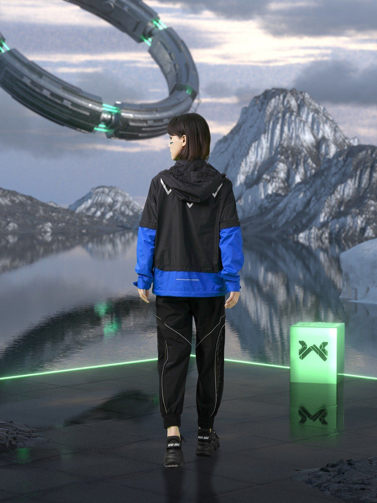 WESMART:Tracksuit-Style Hoodie clottech