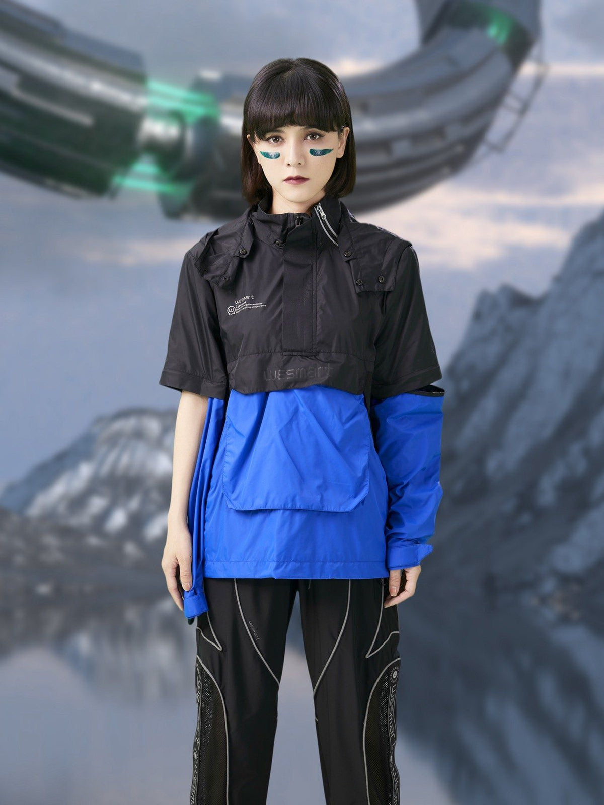 WESMART:Tracksuit-Style Hoodie clottech