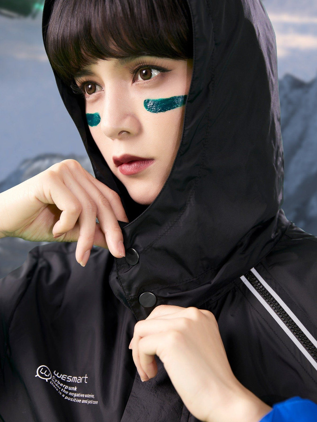 WESMART:Tracksuit-Style Hoodie clottech